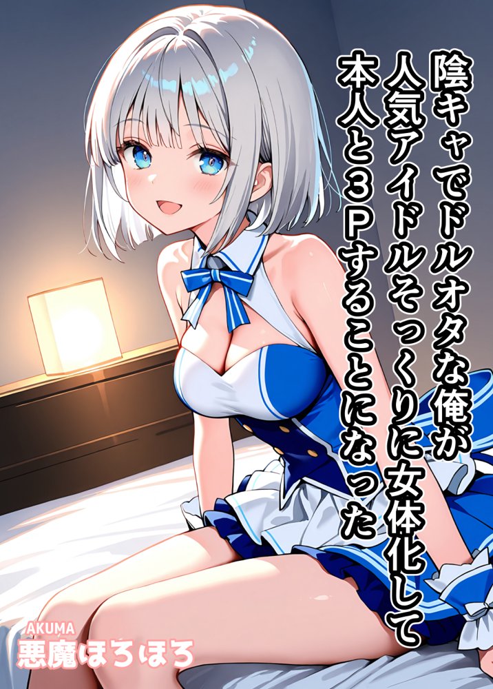 陰キャでドルオタな俺が人気アイドルそっくりに女体化して本人と3 Pすることになった