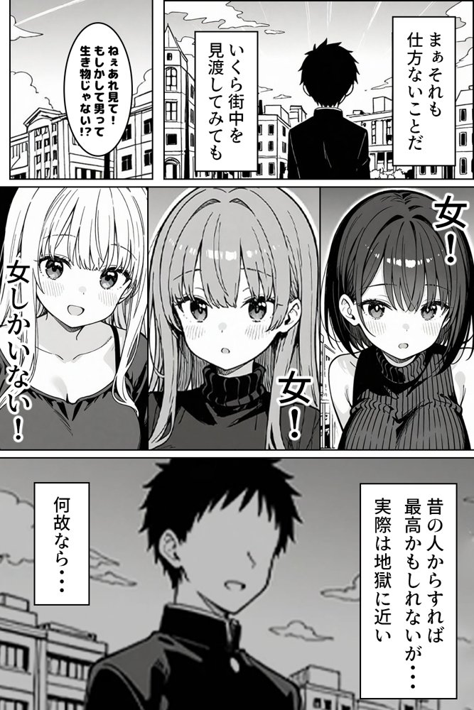 ハーレム学園生活で射精管理される日々〜この世界に男は俺一人！？〜