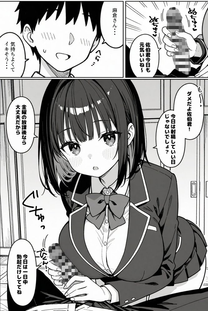 ハーレム学園生活で射精管理される日々〜この世界に男は俺一人！？〜