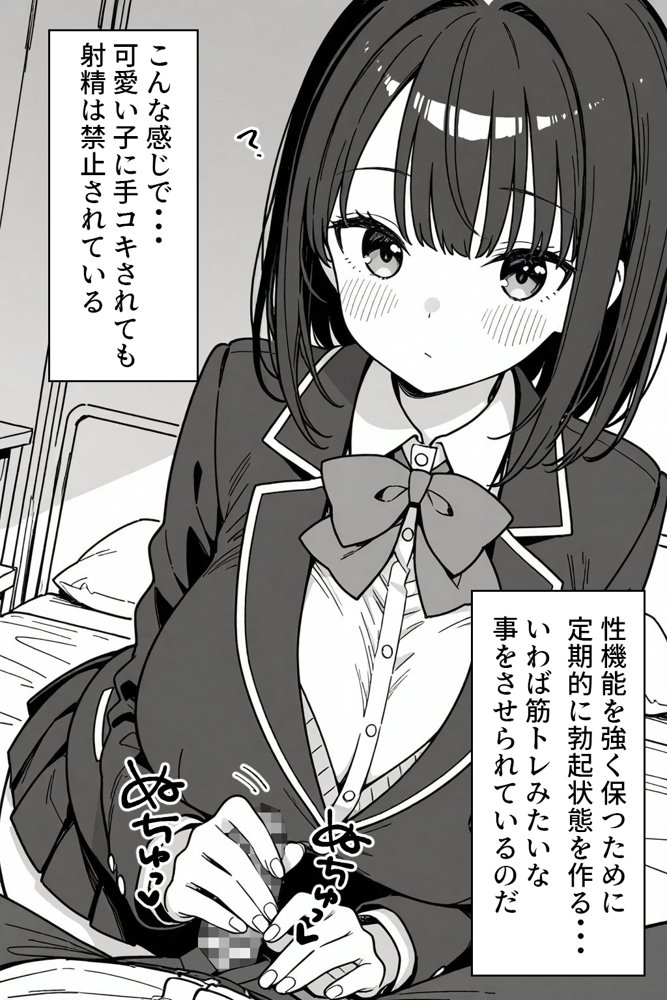 ハーレム学園生活で射精管理される日々〜この世界に男は俺一人！？〜