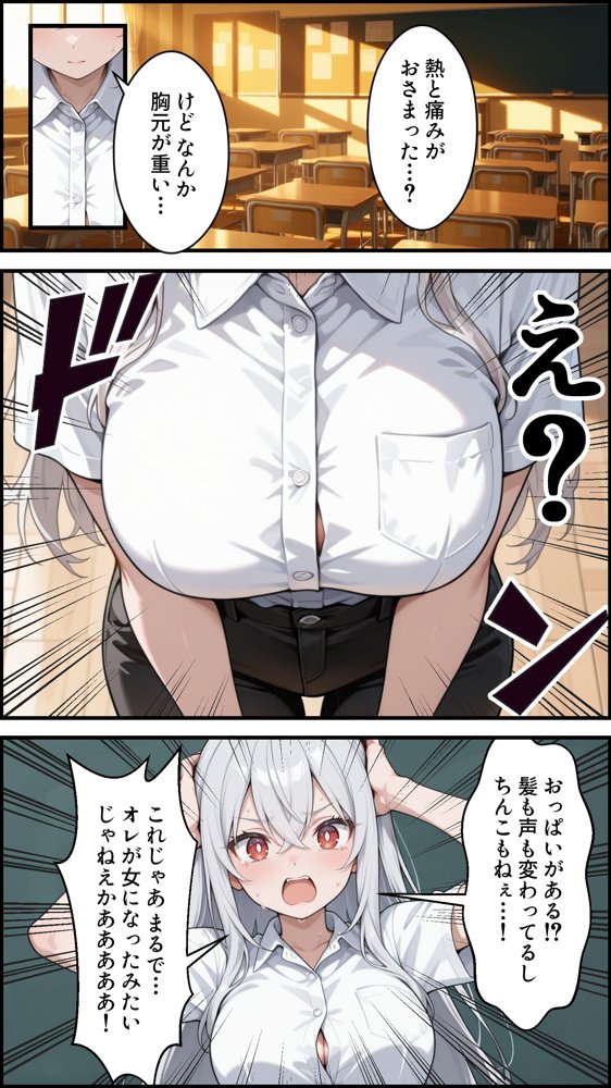 幼馴染をTSさせたので彼女共々堕とす話 hitomiエロ漫画raw(同人誌)無料サンプル画像010