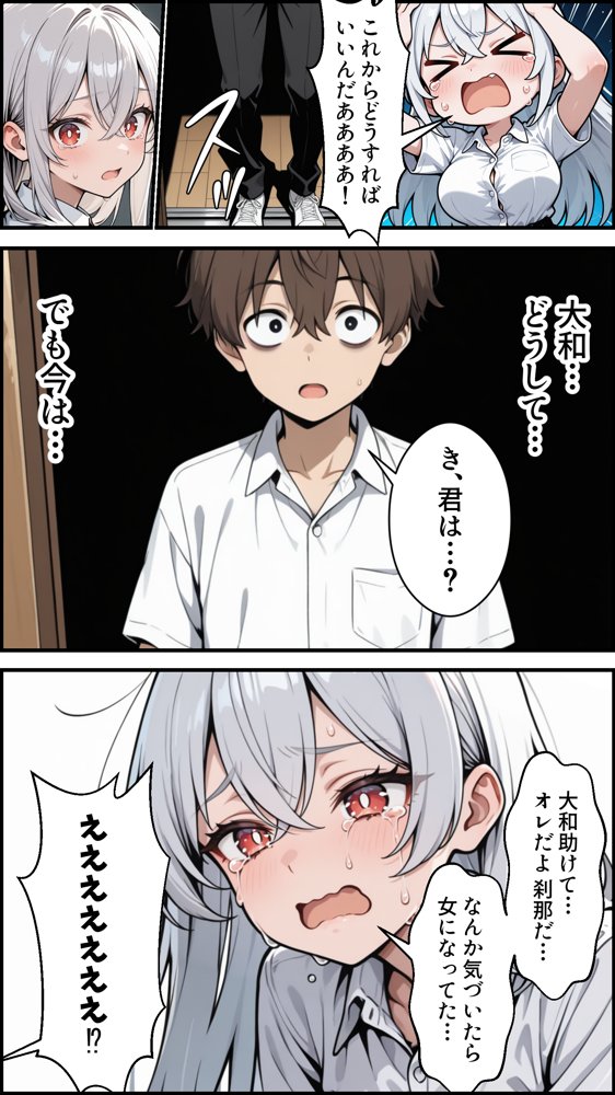 幼馴染をTSさせたので彼女共々堕とす話 hitomiエロ漫画raw(同人誌)無料サンプル画像011