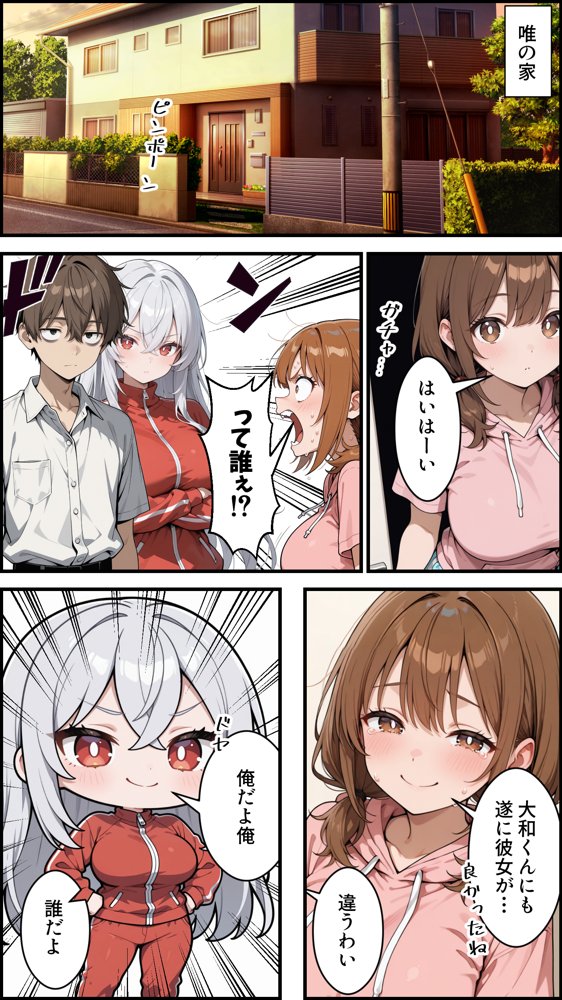 幼馴染をTSさせたので彼女共々堕とす話 hitomiエロ漫画raw(同人誌)無料サンプル画像018