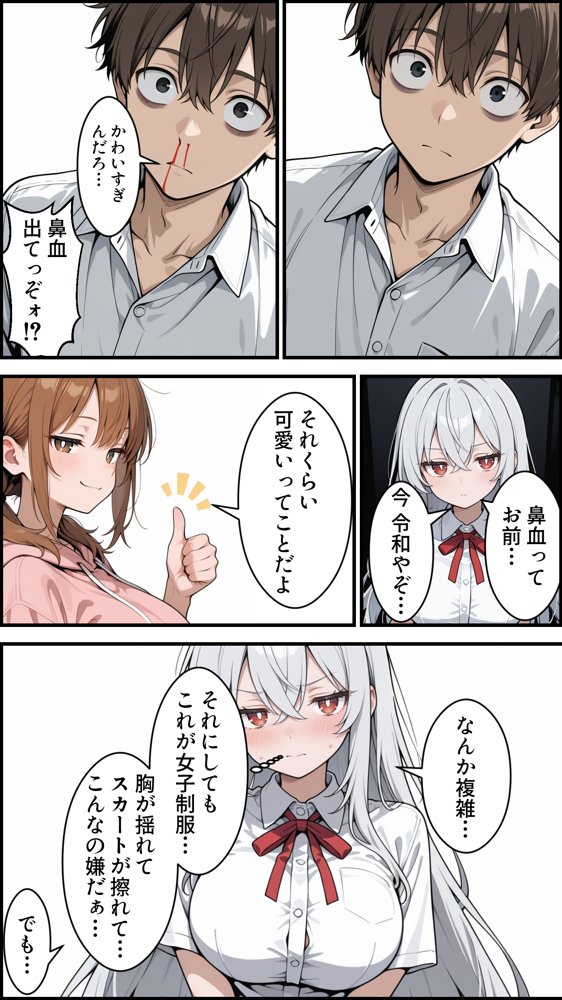 幼馴染をTSさせたので彼女共々堕とす話 hitomiエロ漫画raw(同人誌)無料サンプル画像024