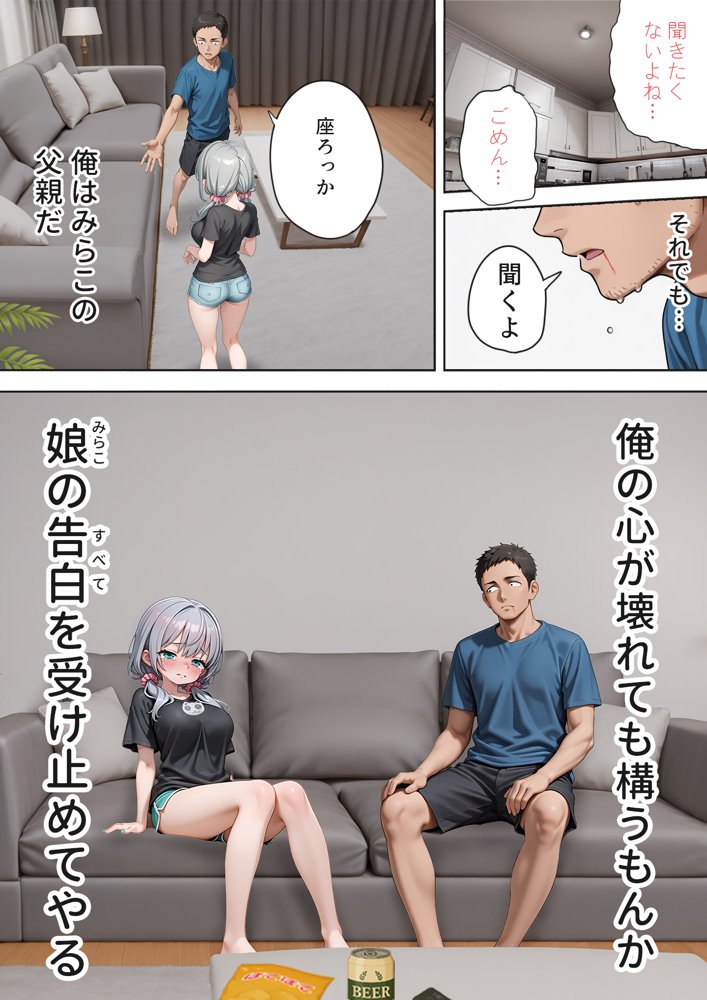 娘の告白 hitomiエロ漫画raw(同人誌)無料サンプル画像019