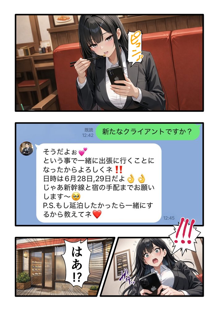 彼氏との誕生日デートで初夜を迎えるはずが…中年上司との出張相部屋で寝取られた話。