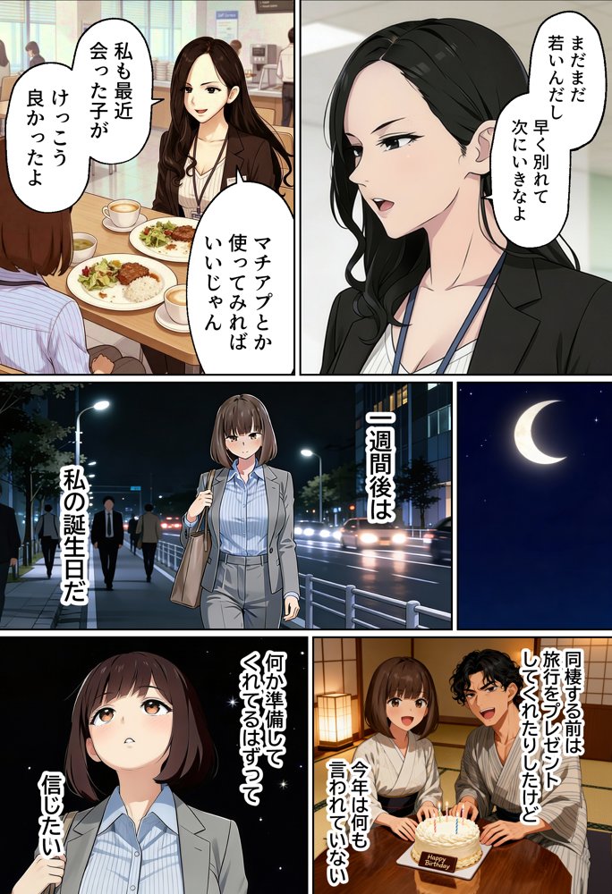 【実話】都合のいい女だったOL(23)がモラハラ彼氏から卒業して、マチアプで本命男を掴むまでwww hitomiエロ漫画raw(同人誌)無料サンプル画像015