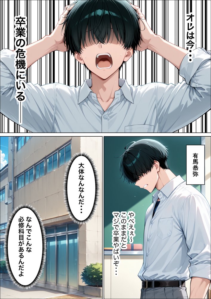 S級美女のダウナーギャルを絶頂させないと卒業できない話