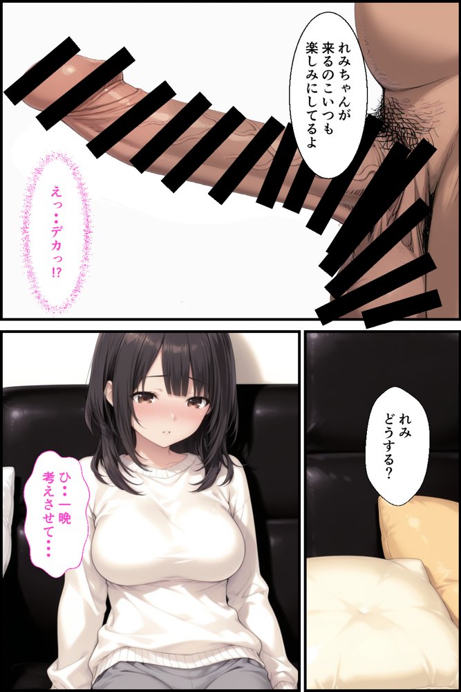 彼女とエロ配信したら高額で彼女とヤリたいって人が…