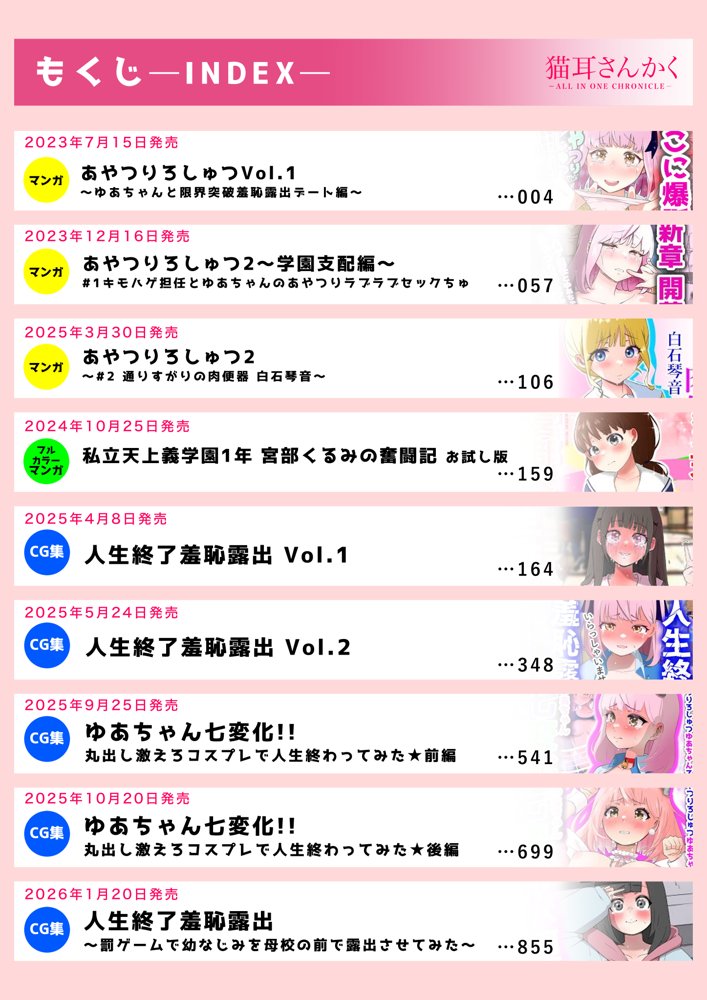 猫耳さんかく ALL IN ONE CHRONICLE hitomiエロ漫画raw(同人誌)無料サンプル画像002