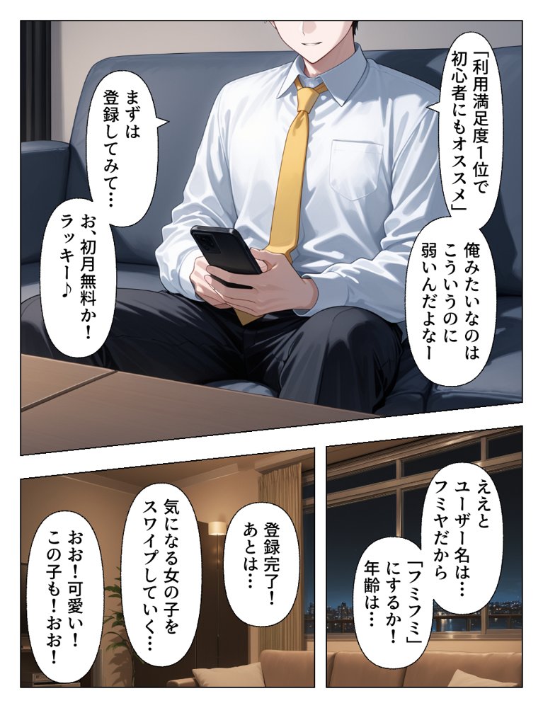 マチアプで出会った人妻は欲求不満な上司だった。デカチン精液まみれで寝とった(NTR)話 hitomiエロ漫画raw(同人誌)無料サンプル画像009