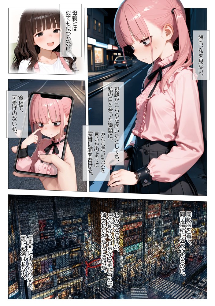 地雷系ブス、おじさんを買う。 hitomiエロ漫画raw(同人誌)無料サンプル画像003