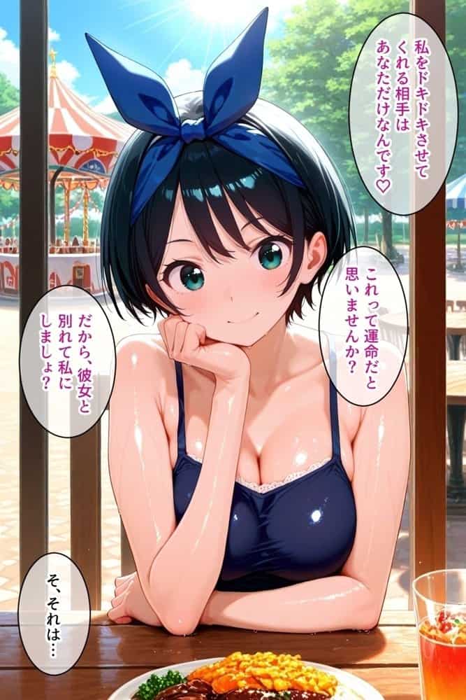 パパ活女子のイキすぎ報酬事情〜彼女、お借りしま〇 更科瑠〇編〜 hitomiエロ漫画raw(同人誌)無料サンプル画像009