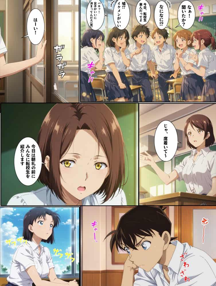 名探偵の三角関係 青年探偵団 hitomiエロ漫画raw(同人誌)無料サンプル画像001