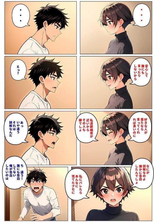今日俺は片想いしている幼馴染に告白する・委員長とギャルがセックス勝負〜特別編【モザイク版】 hitomiエロ漫画raw(同人誌)無料サンプル画像011
