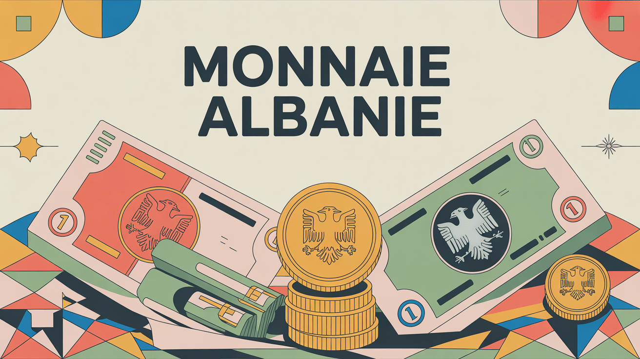 quelle est la monnaie en albanie aigle bicéphale billets pièces