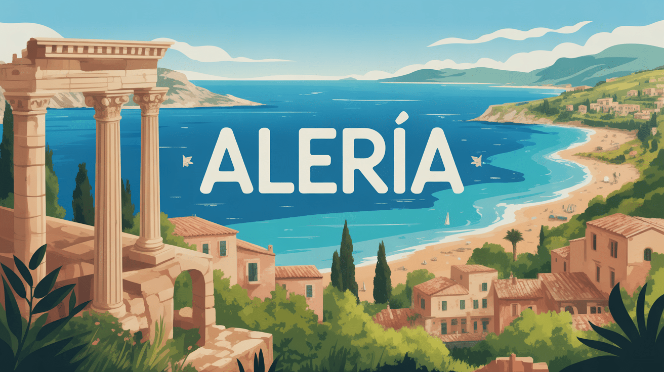 vue panoramique aleria corse village plage