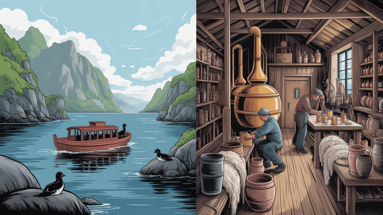 ile de skye balade bateau phoques artisans whisky