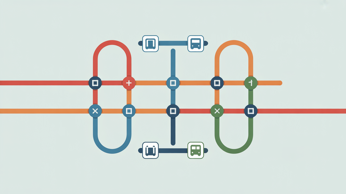Plan metro Lyon schema lignes correspondances pictogrammes