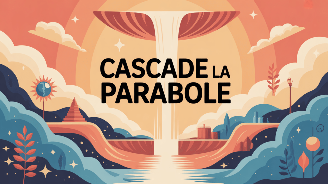 cascade la parabole image symbolique diffusion parole