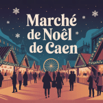 ambiance festive marche de noel caen