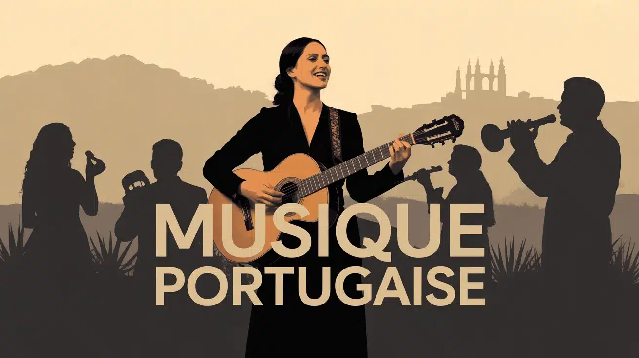 Illustration musique portugaise fado et rythmes modernes