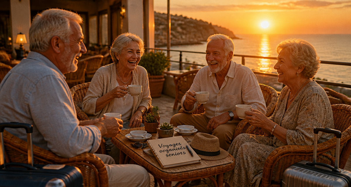 voyages organisés pour personnes seules 70 ans seniors café terrasse