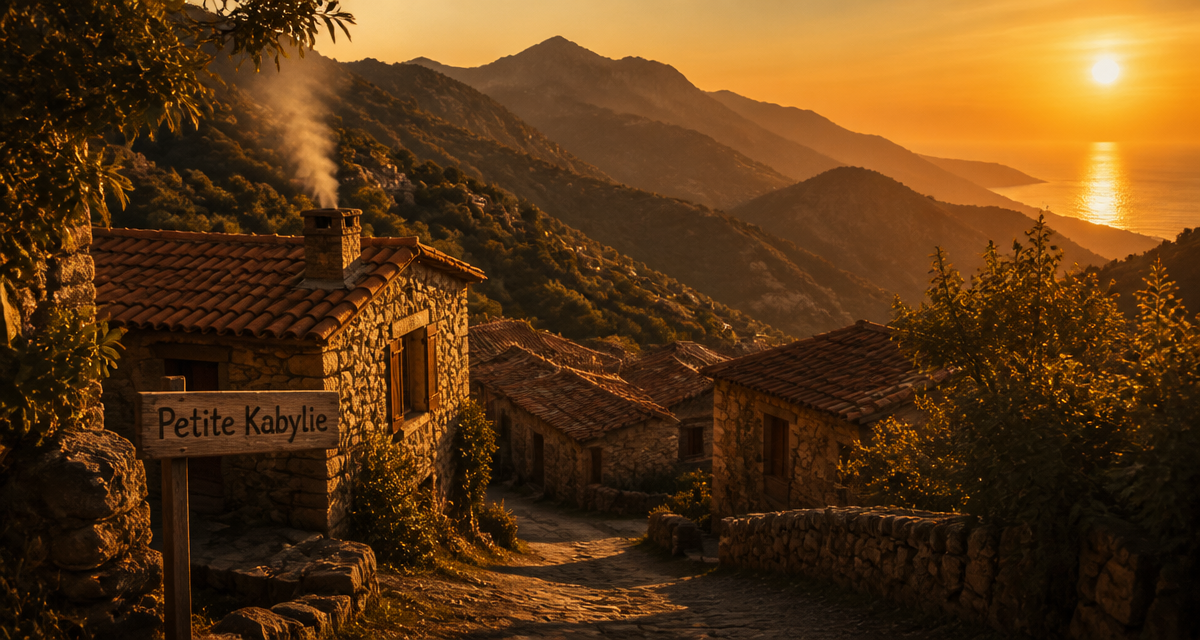village petite kabylie montagne babors