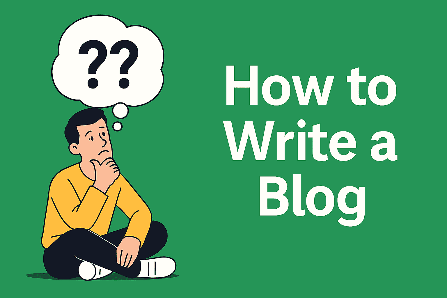 how to write a blog