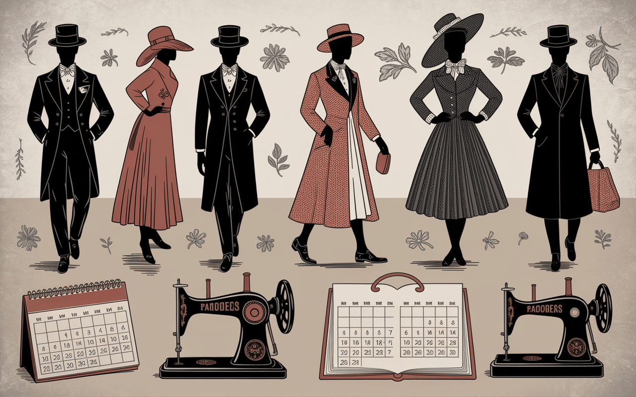 Chronologie stylisée Burton of London