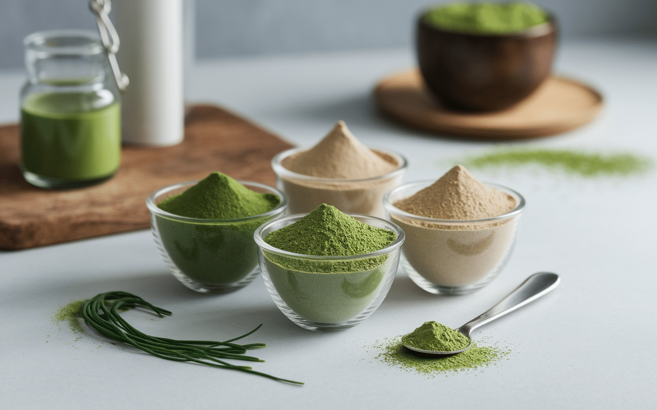 Ingrédients Matcha Slim en laboratoire