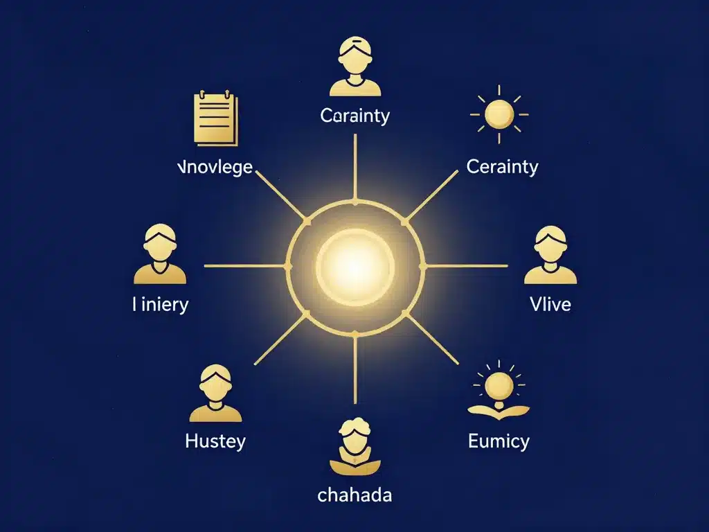 diagramme chahada conditions validité islam