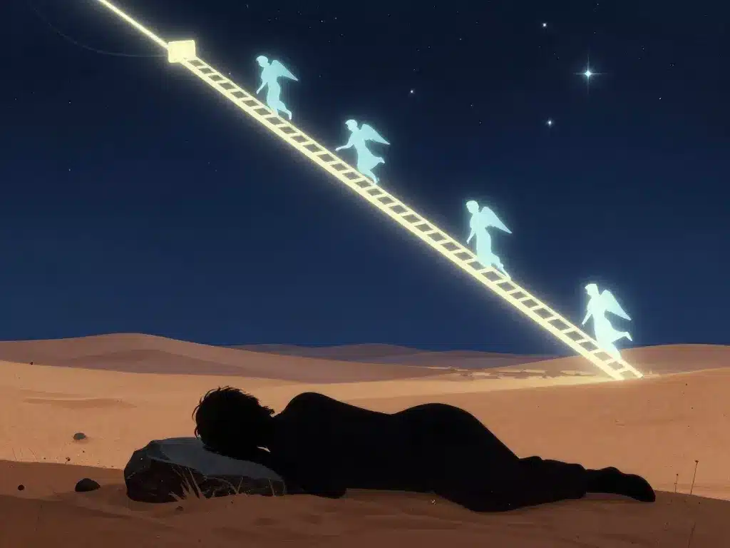 l'échelle de jacob blog jacob rêve échelle anges désert