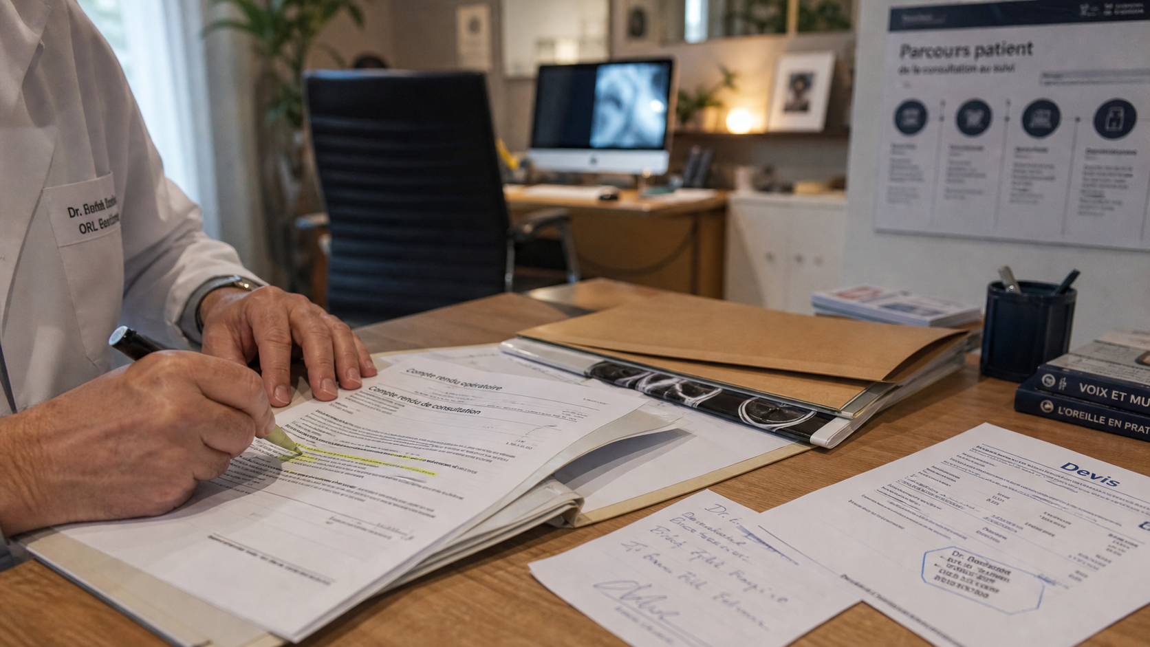 Avis sur Dr Jean-Charles Odin à Nice : cabinet ORL et chirurgie esthétique, documents patient