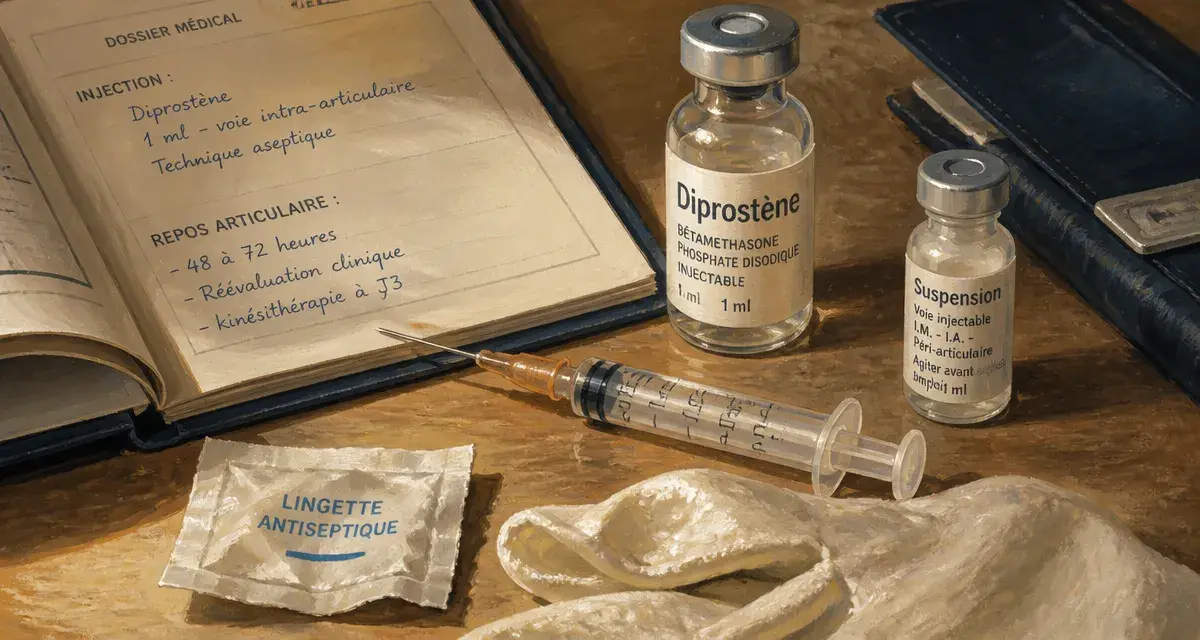 Diprostène injection : avis, durée d’action et effets secondaires à surveiller