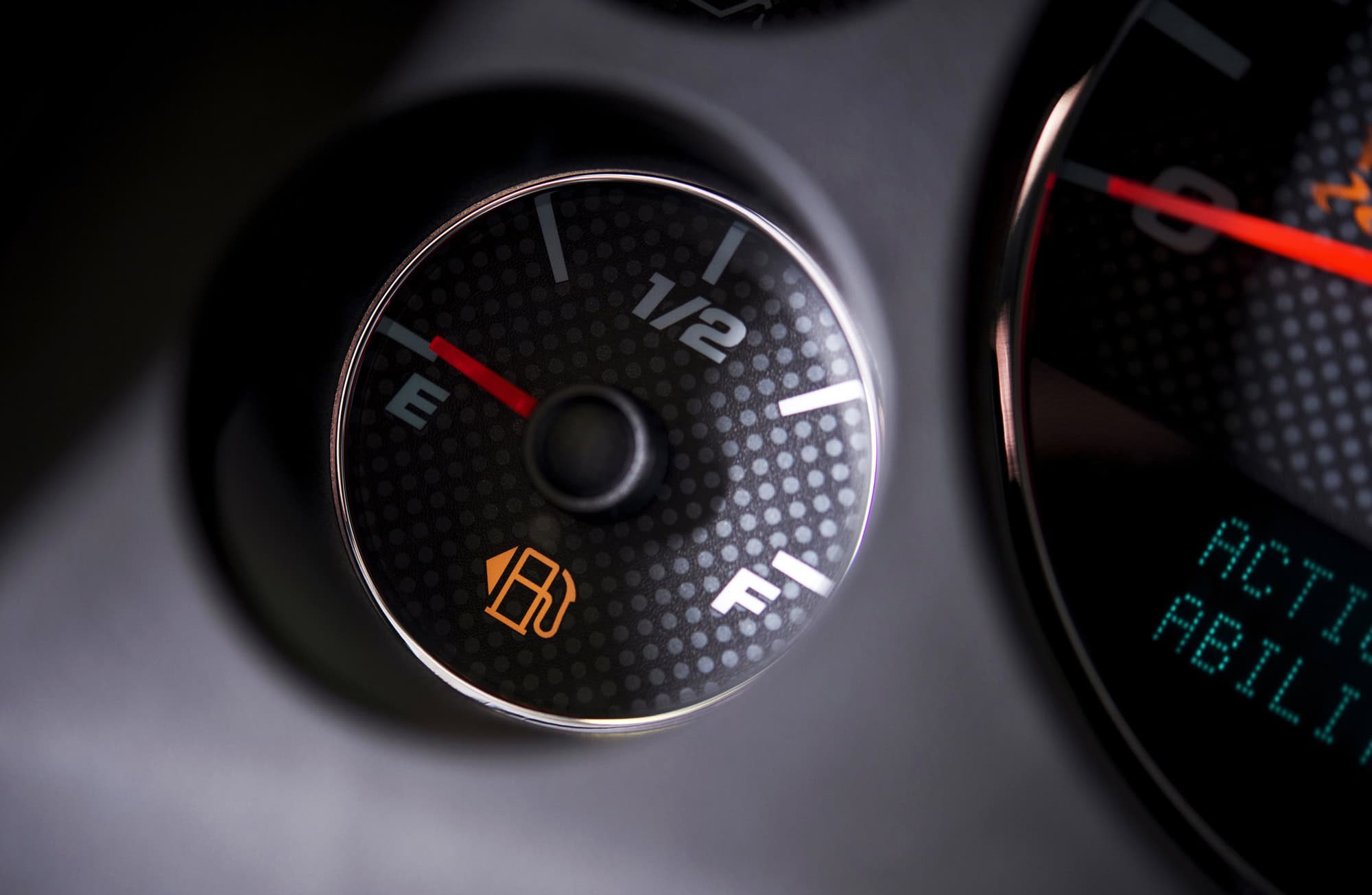 Empty Fuel Tank