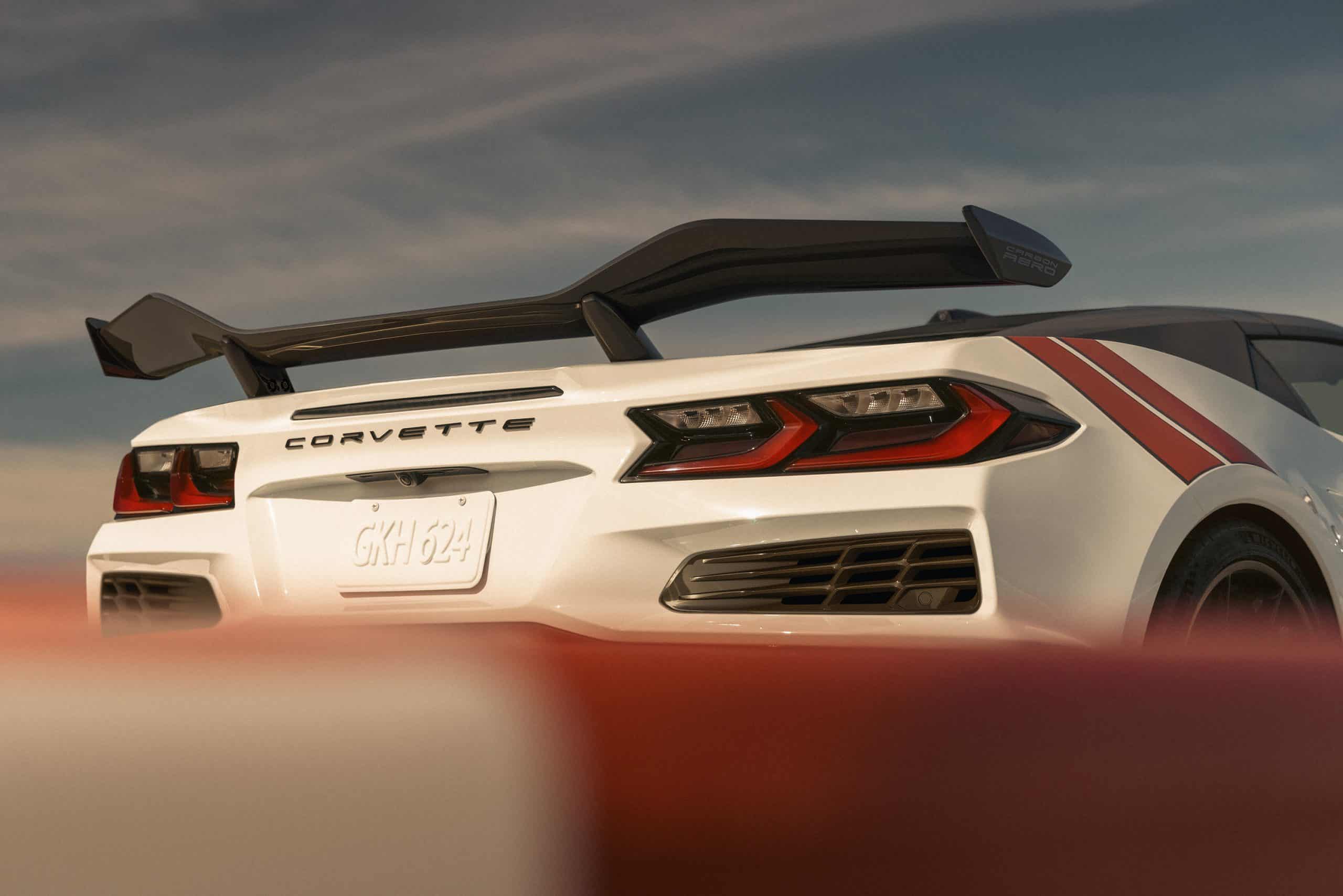 2027 Corvette Grand Sport Launch Edition featuring a rear spoile