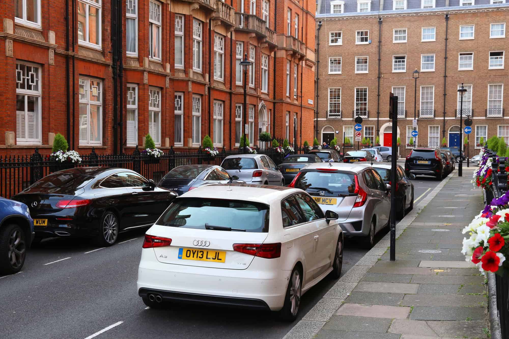 London street parking