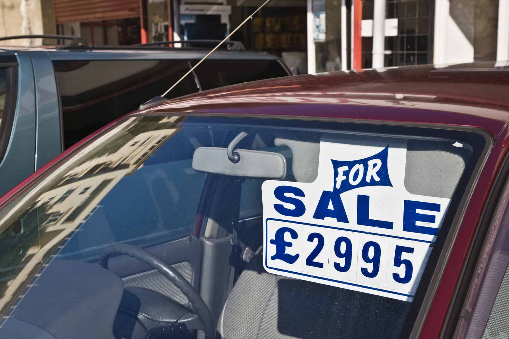 Used car for sale in England