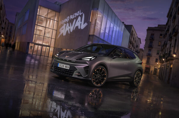 CUPRA Raval shown in Plasma exterior colour