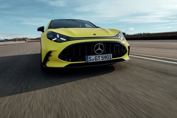 Mercedes-AMG GT 4-Door Coupe rear three quarter view