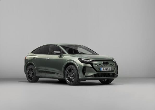 The new Audi Q4 e-tron Sportback variant