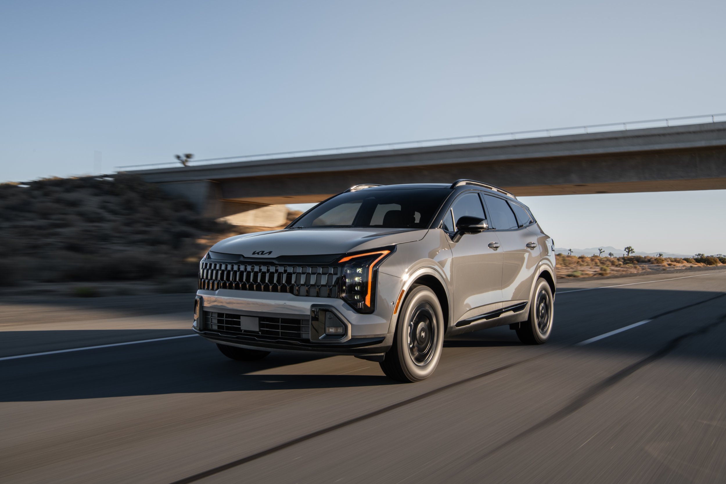 2027 Kia Sportage driving