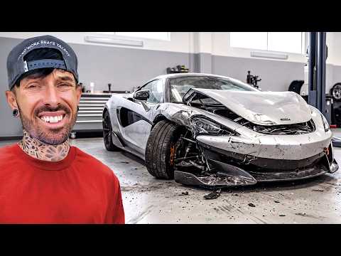 Can Mat Armstrong Rebuild a Wrecked McLaren 600LT in 7 Days?