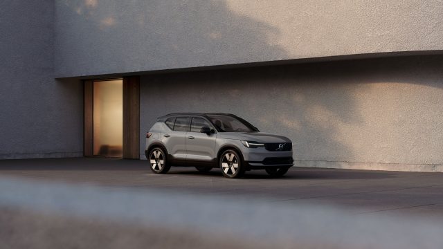 New Volvo XC40 subcompact SUV exterior
