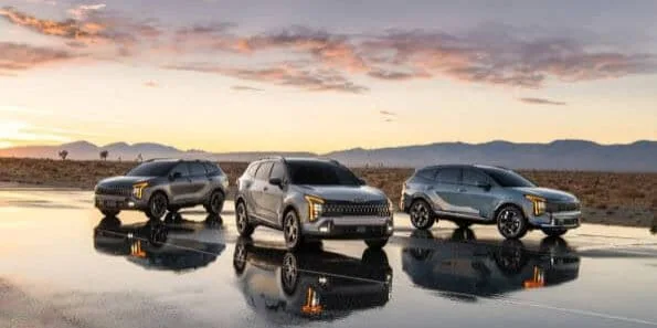2026 Kia Sportage Hybrid compact SUV exterior front view