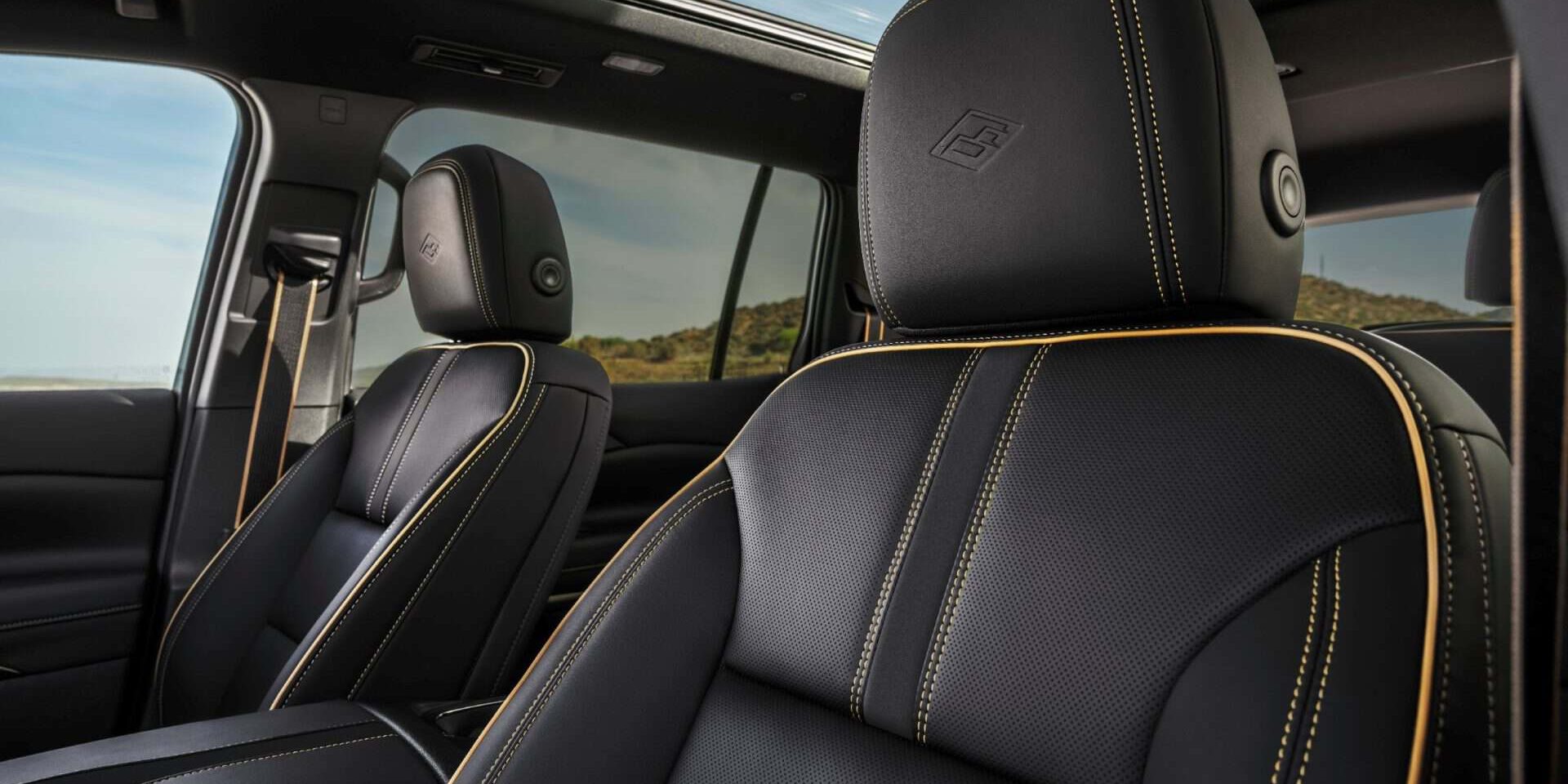2027 Chevrolet Traverse High Country interior seat detail