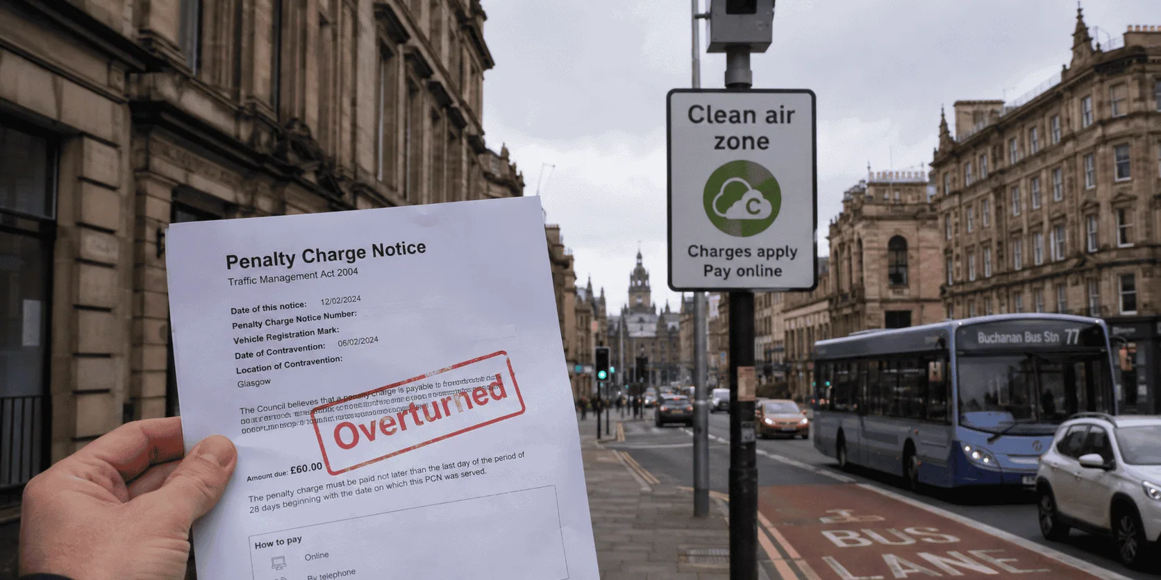 More Than Half of Glasgow's Clean Air Zone Fines Are Overturned on Appeal