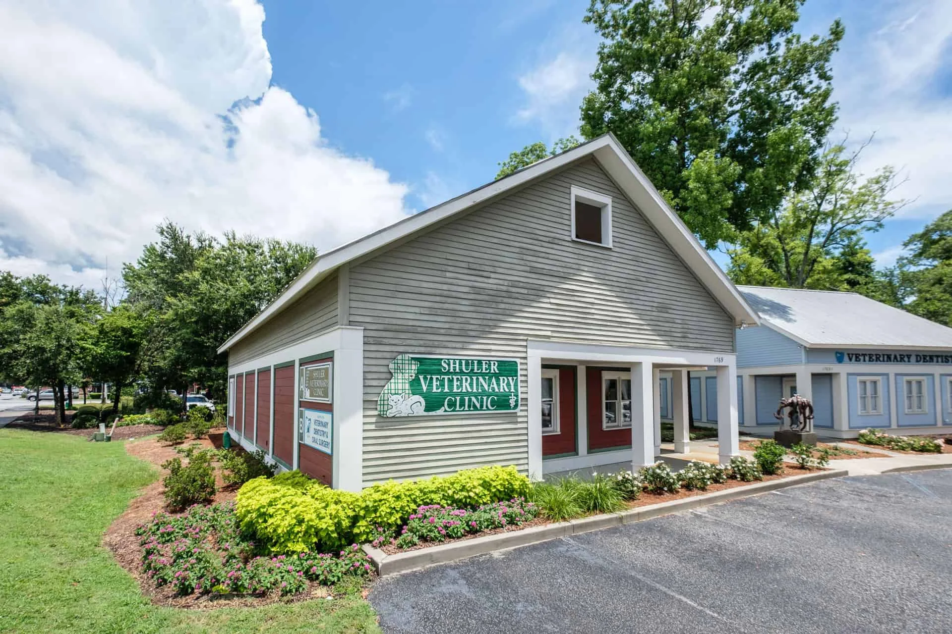 shuler veterinary clinic exterior