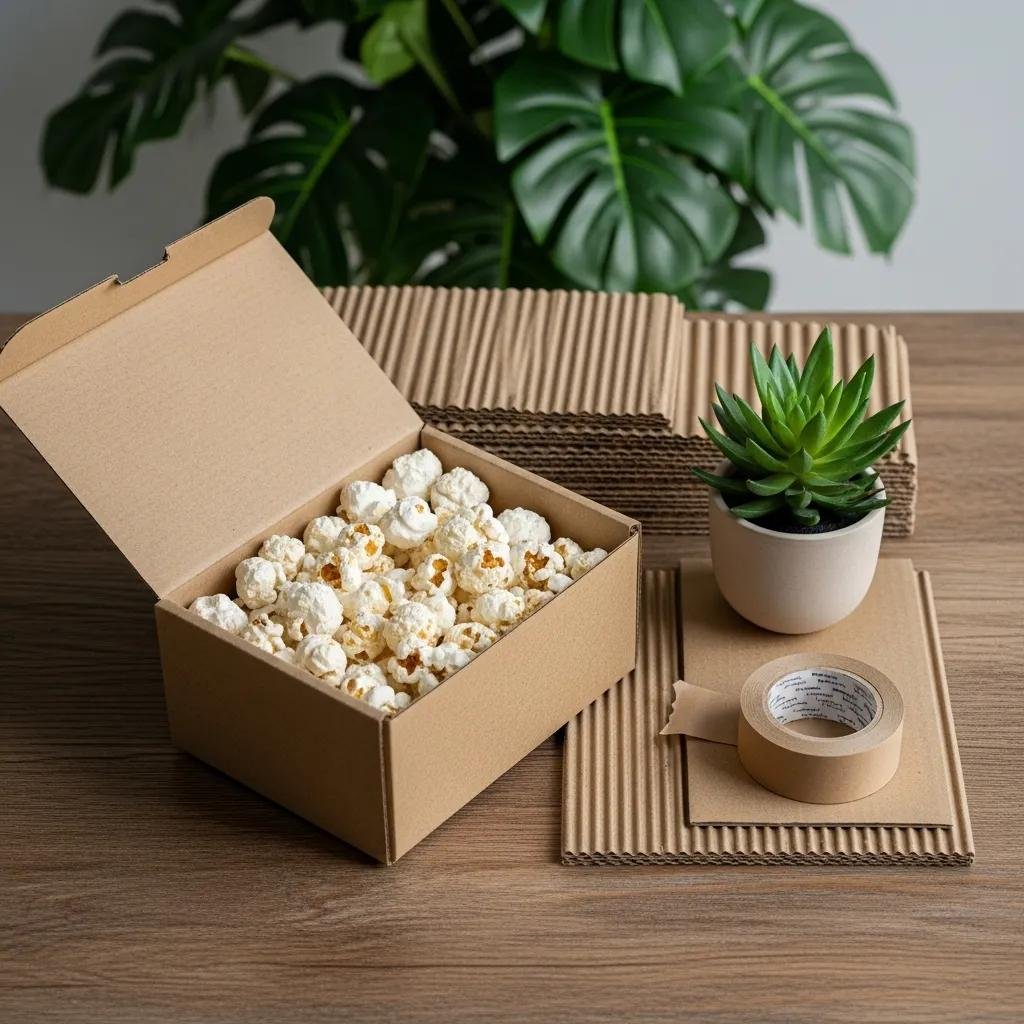 Eco-friendly packing materials for sustainable moving practices